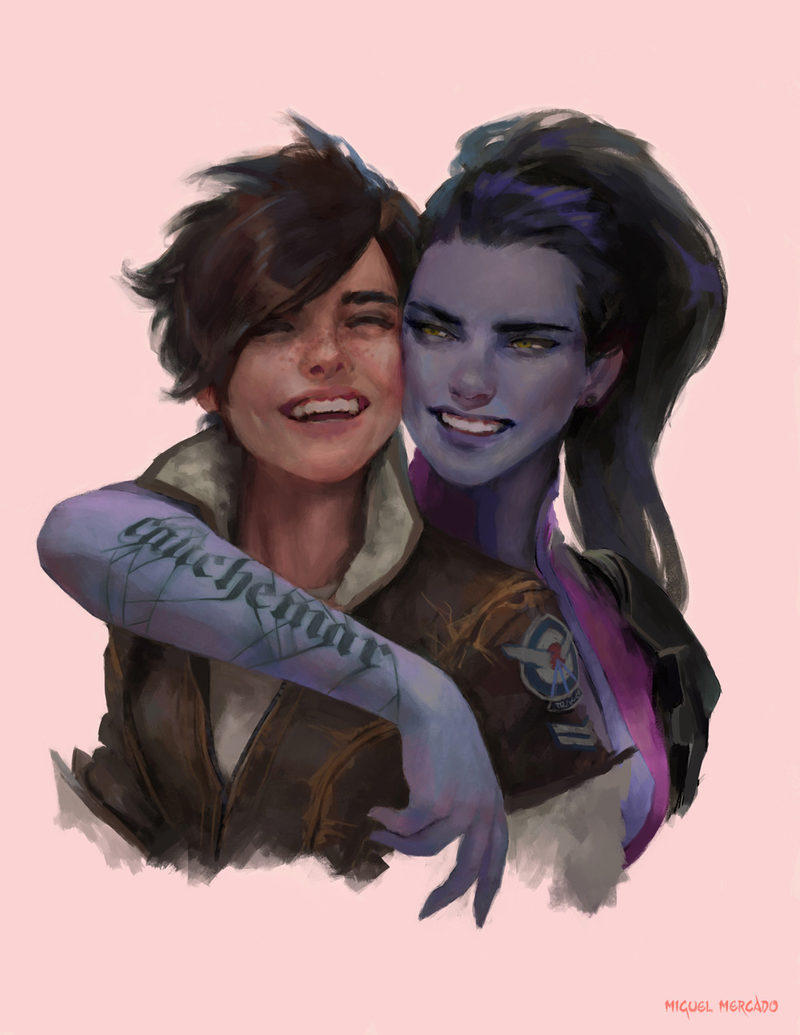 Illustration for article titled Overwatch As Fine Art